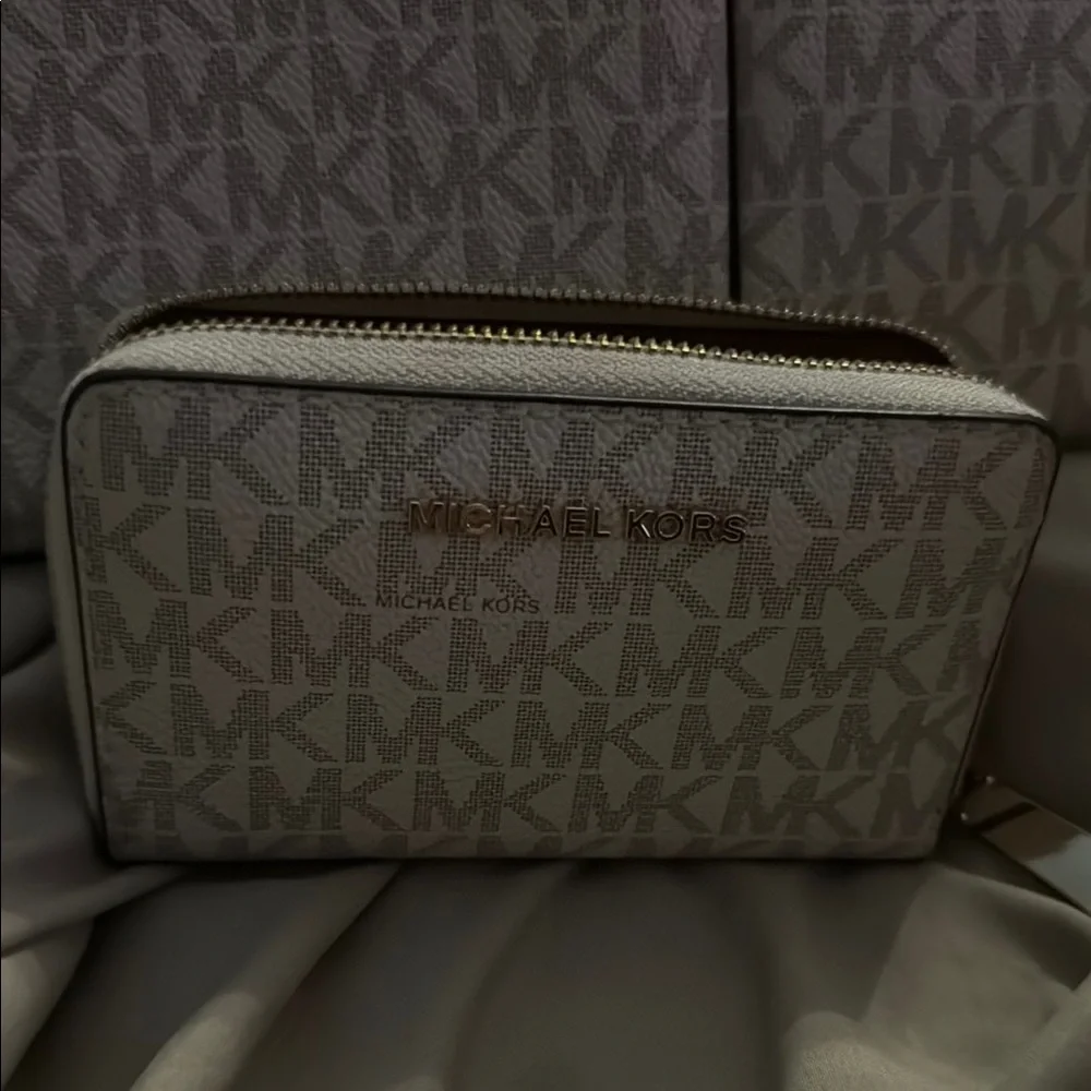 Michael Kors Women’s Monogram Tote Bag in Brown